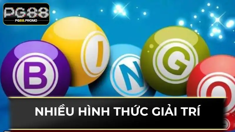 Nhiều hình thức giải trí